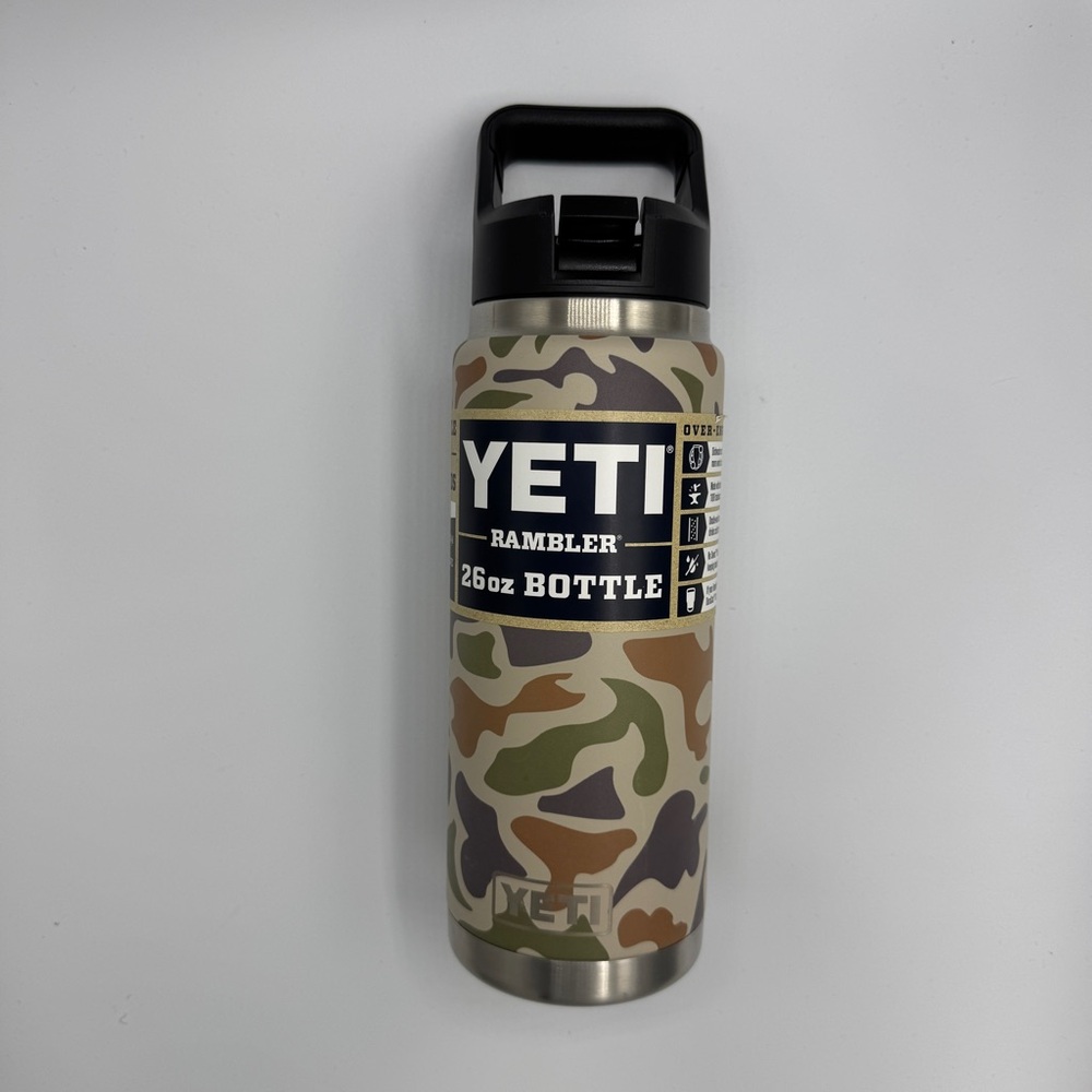 YETI Rambler 26oz Bottle Tan Camo - Picture 2 of 8